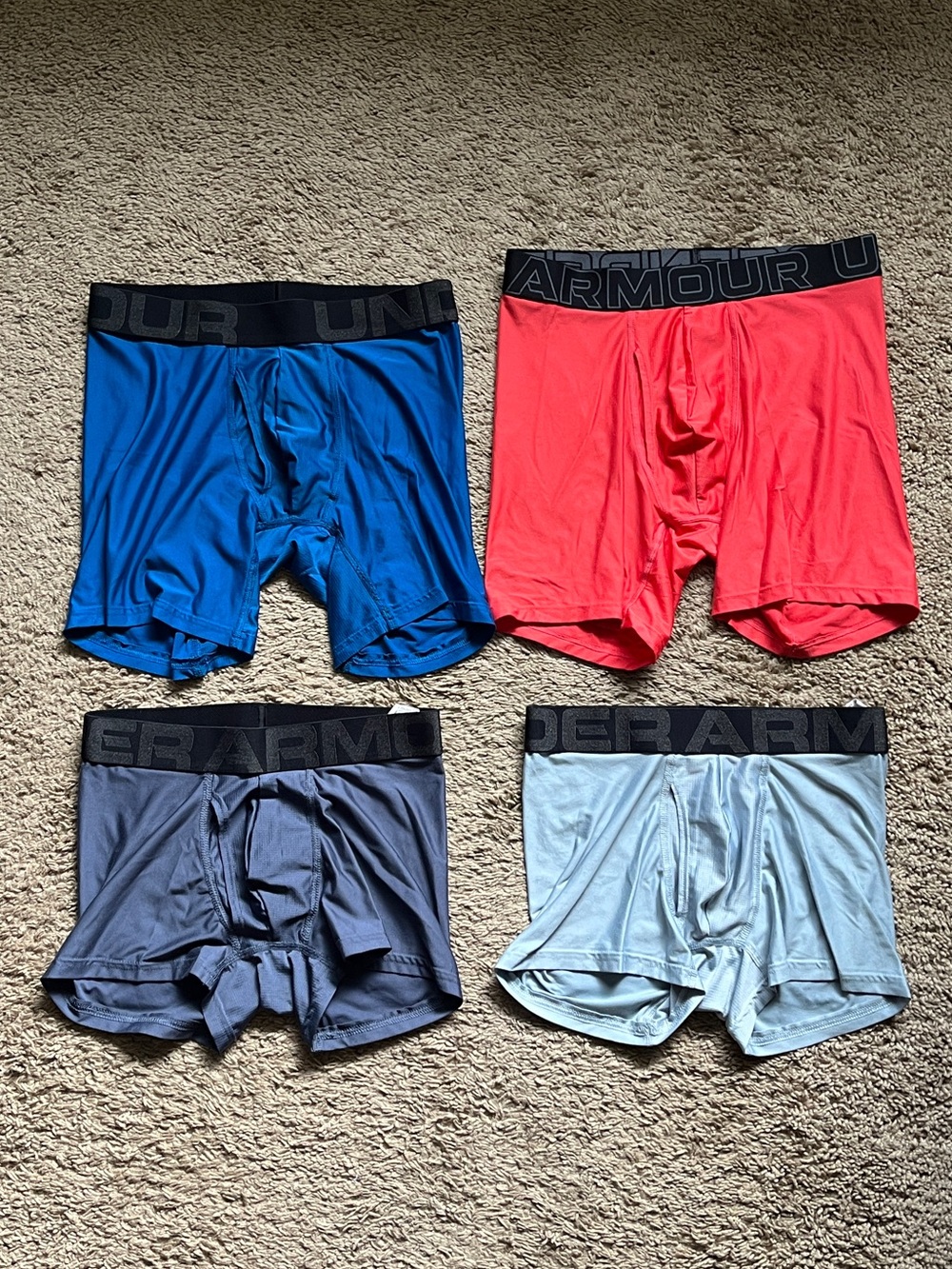 Under Armour Men's Tech Boxer Briefs - Small / XS